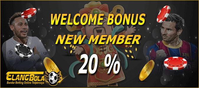 ElangBola Bonus Member Baru 20%