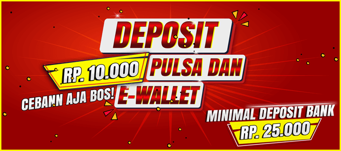 ElangBola Minimal Deposit Bank, Pulsa dan E-wallet